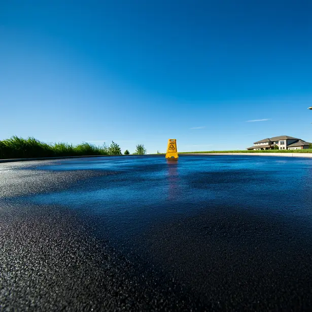 Driveway Sealer to Dry